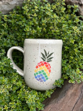 Load image into Gallery viewer, Pineapple - Speckled Rainbow Mug
