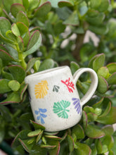 Load image into Gallery viewer, Florals -Speckled Rainbow Mug
